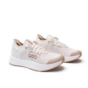 Saysh Women's Running Beige Sneakers